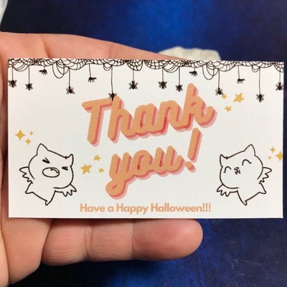 🎃 30 thank you Happy Halloween cards - Picture 6 of 7